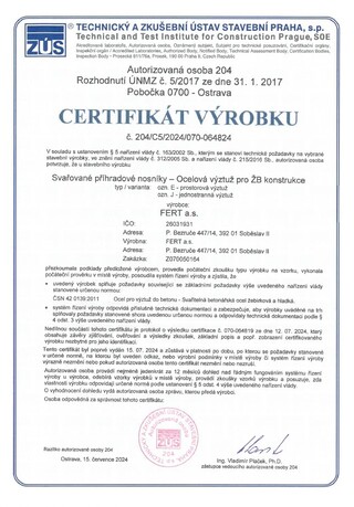 Type E and J reinforcement for concrete